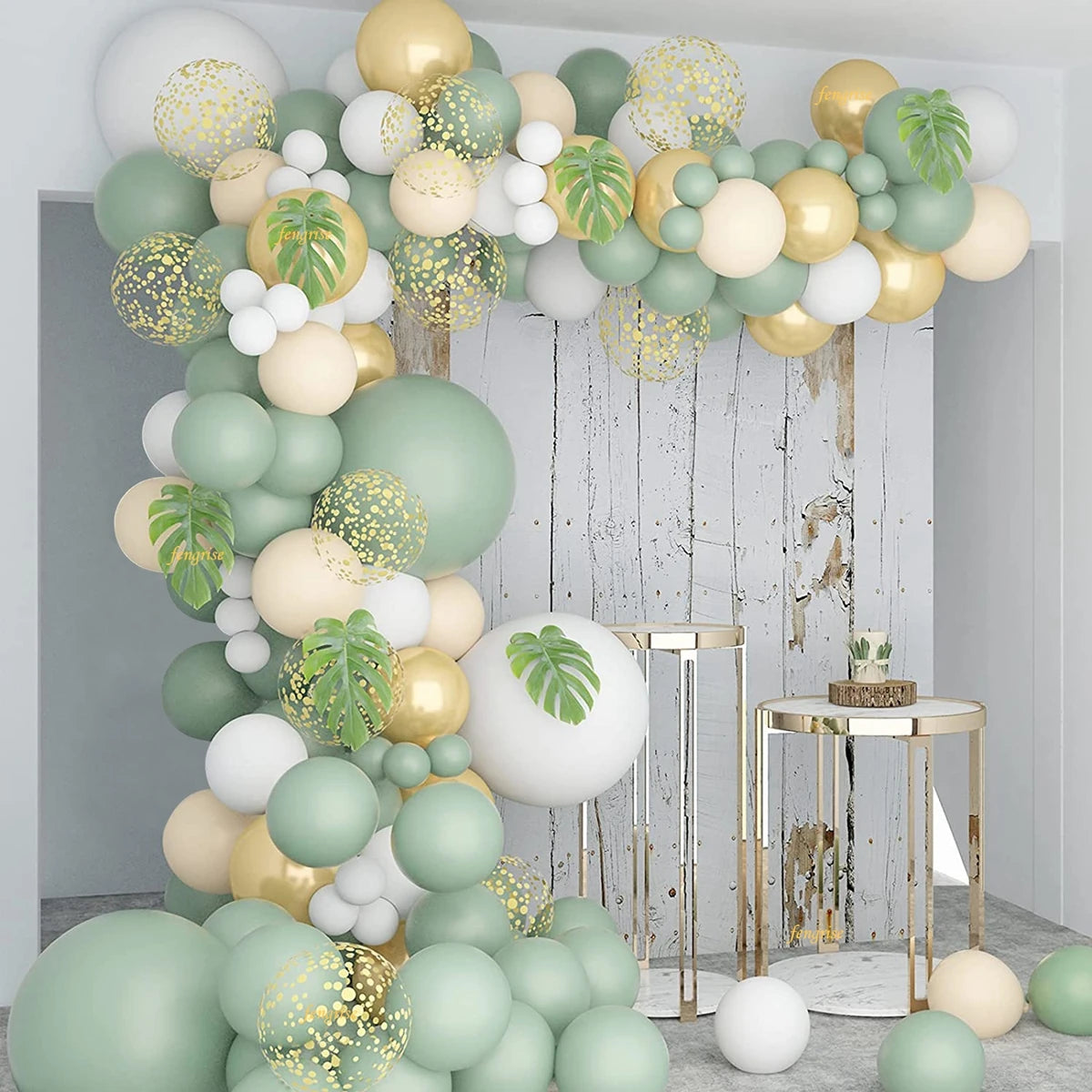 Sage Green Balloon Garland Arch Kit Wedding Birthday Party Decoration Kids Adult Wedding Balloons Baby Shower Decor Globos