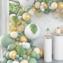 Sage Green Balloon Garland Arch Kit Wedding Birthday Party Decoration Kids Adult Wedding Balloons Baby Shower Decor Globos