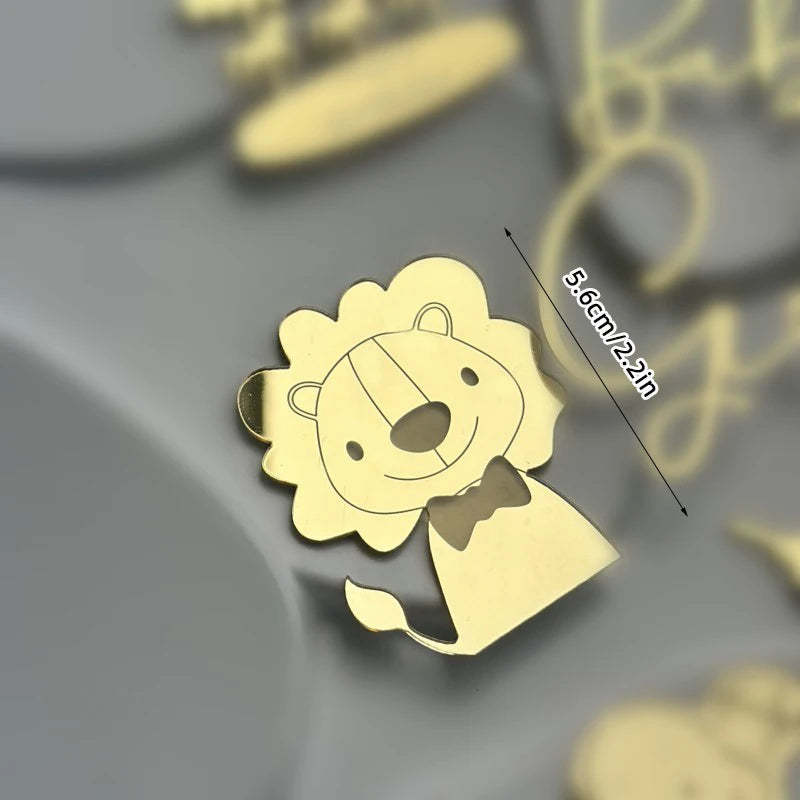 Acrylic Baby Shower & Gender Reveal Cake Toppers