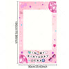 Music Party Pink Photo Booth Props Frame Disco Backdrop Birthday Party Decorations Violin Concert Butterfly Photography Backgrou