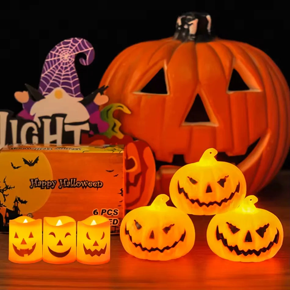 Halloween Pumpkin Lantern Set