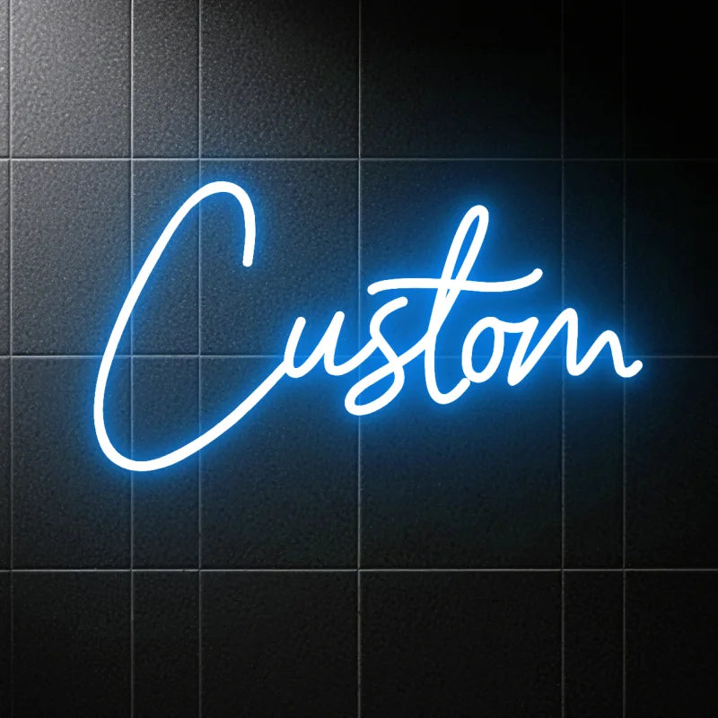Custom your Personalised Name Neon Sign Light for girls/boys Birthday Gifts Party Bar Wedding Room Wall Decoration Neon Led Sign