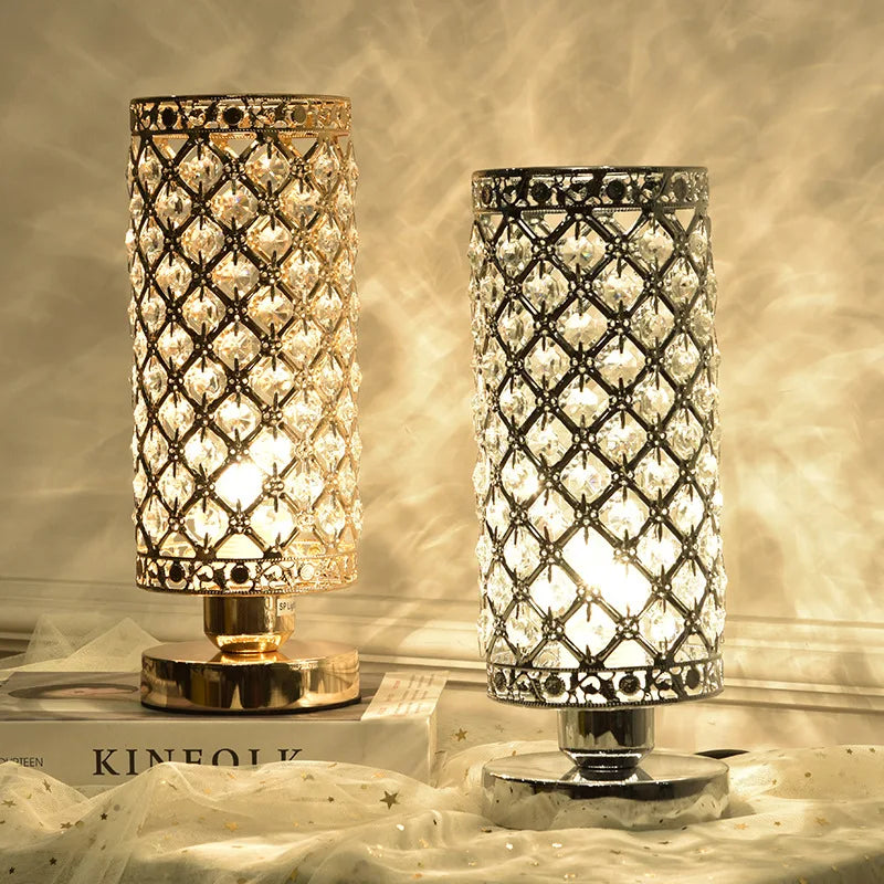 Luxury Crystal LED Table Lamp