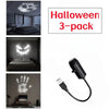 Halloween Pumpkin Ghost Skeleton String Lights