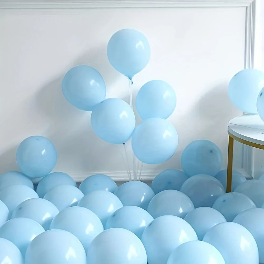 125pcs Marine Animal Themed Garland Arch Kit, Birthday Party Balloon Decoration, Anniversary Indoor and Outdoor Scene Decoration