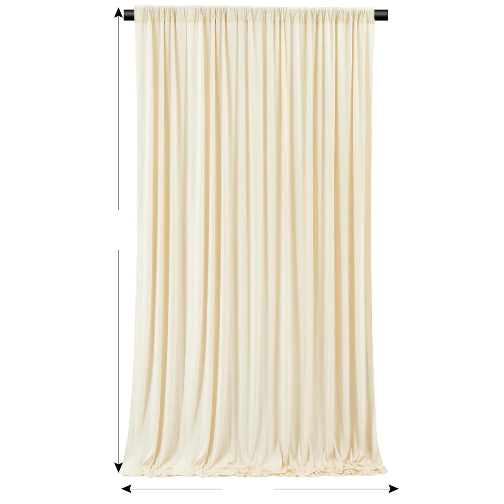 Wrinkle Free DIY Backdrop Curtain Party Wedding Drape Backdrop Photo Wall Backdrop Cloth for Graduation Photography Background