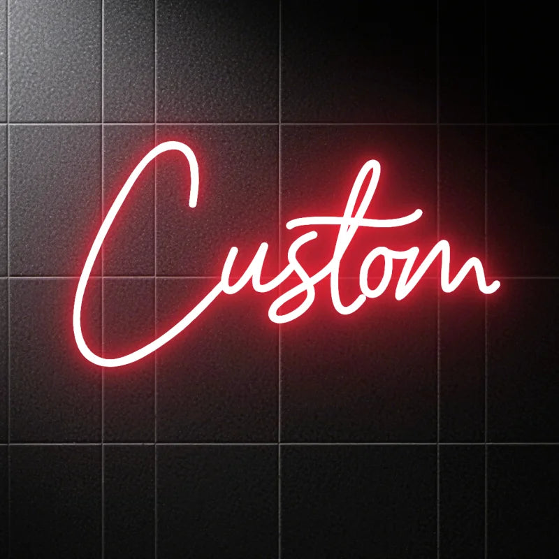 Custom your Personalised Name Neon Sign Light for girls/boys Birthday Gifts Party Bar Wedding Room Wall Decoration Neon Led Sign