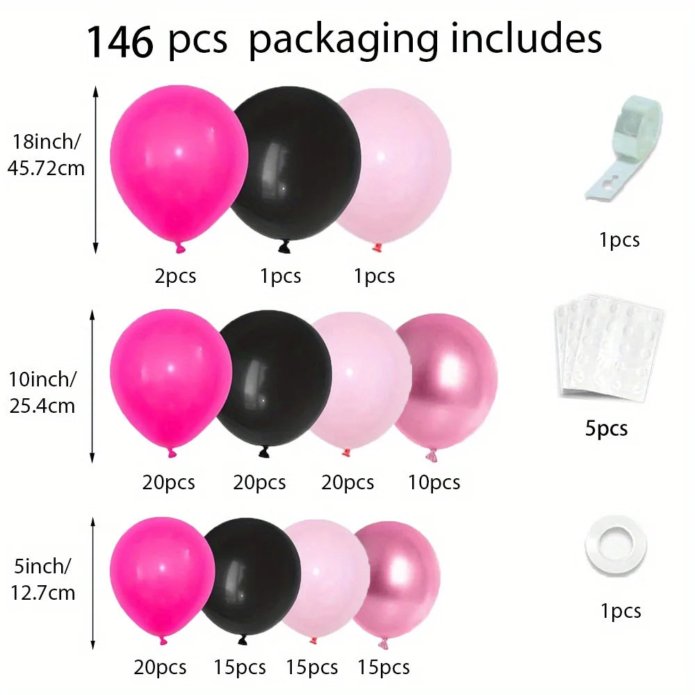 113-Piece Balloon Garland Arch Kit