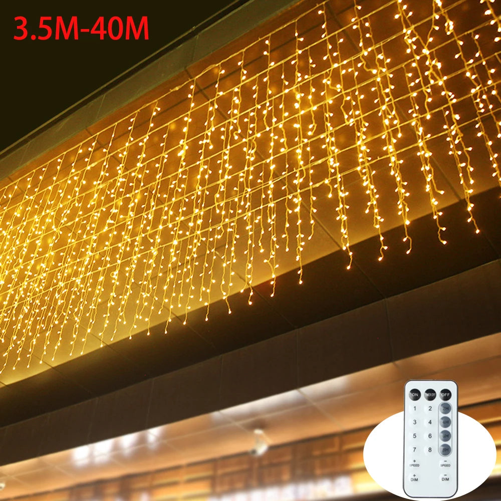 AA Battery LED Ball Garland Fairy String Lights
