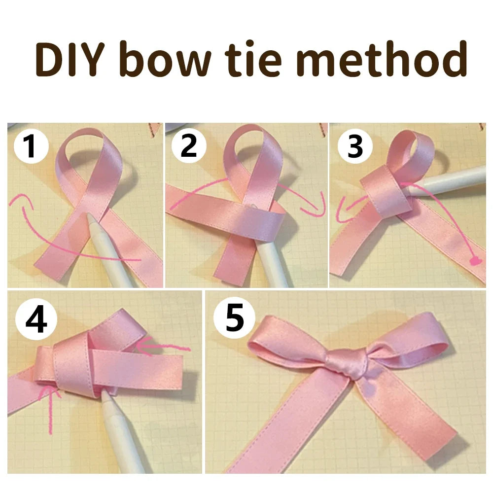 Cartoon Bear Transparent Bobo Balloon Set DIY Bow