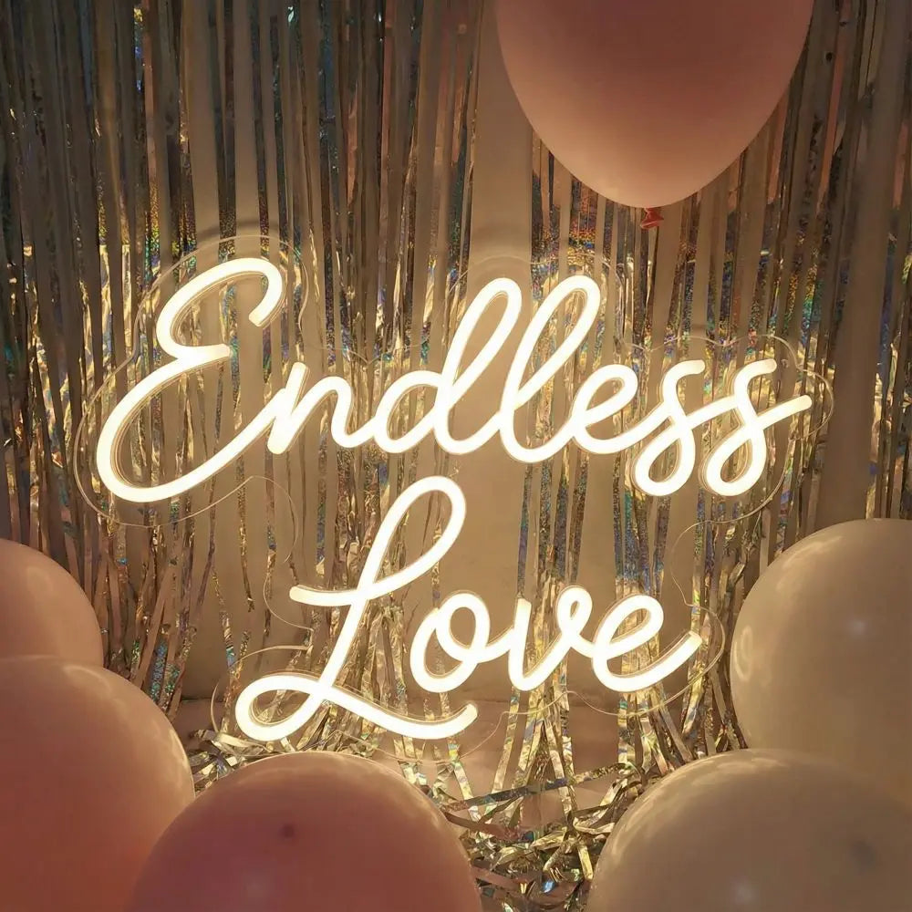 Warm White Happy Birthday Neon Sign for Events Party Decoration Backdrop LED Light Up Sign Wall Hanging
