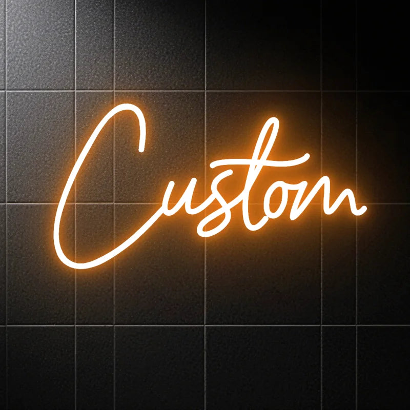 Custom your Personalised Name Neon Sign Light for girls/boys Birthday Gifts Party Bar Wedding Room Wall Decoration Neon Led Sign