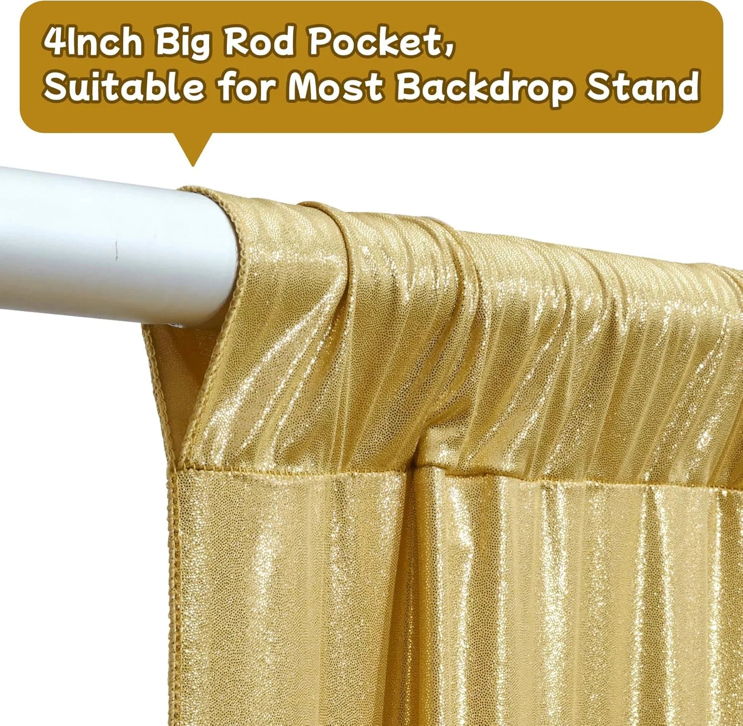 Wrinkle Free DIY Backdrop Curtain Party Wedding Drape Backdrop Photo Wall Backdrop Cloth for Graduation Photography Background