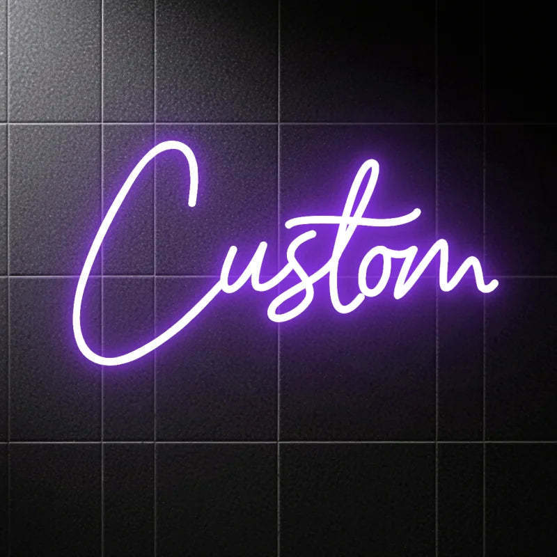 Custom your Personalised Name Neon Sign Light for girls/boys Birthday Gifts Party Bar Wedding Room Wall Decoration Neon Led Sign