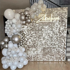 2M Foil Glitter Curtain Shimmer Sequin for Photo zone Backdrop Background Wedding 1st Birthday Party Photo zone Decor