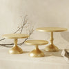 3-Piece Wedding Metal Cake Stand Set