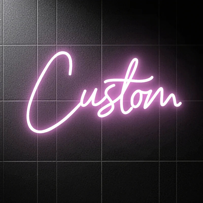 Custom your Personalised Name Neon Sign Light for girls/boys Birthday Gifts Party Bar Wedding Room Wall Decoration Neon Led Sign