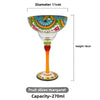Handmade Colorful Cocktail Glasses Set