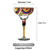 Handmade Colorful Cocktail Glasses Set