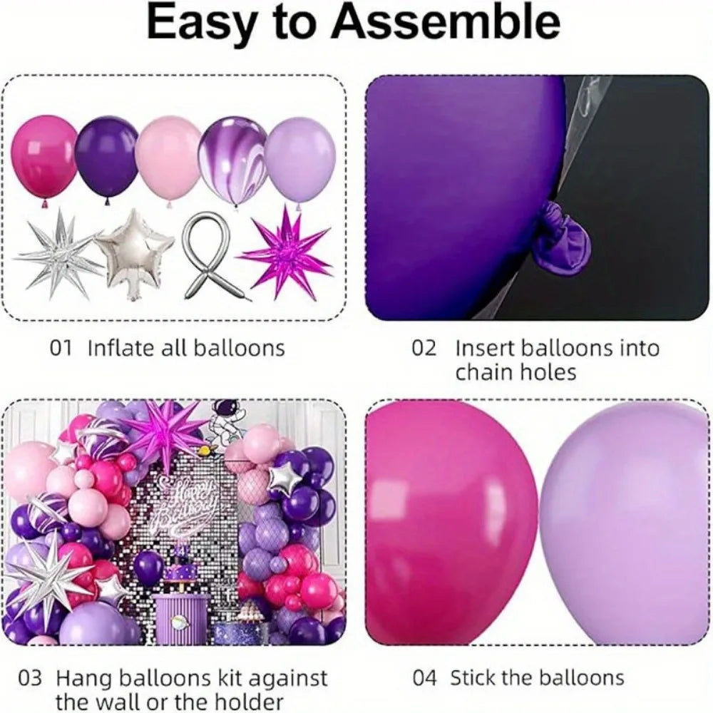 113-Piece Balloon Garland Arch Kit