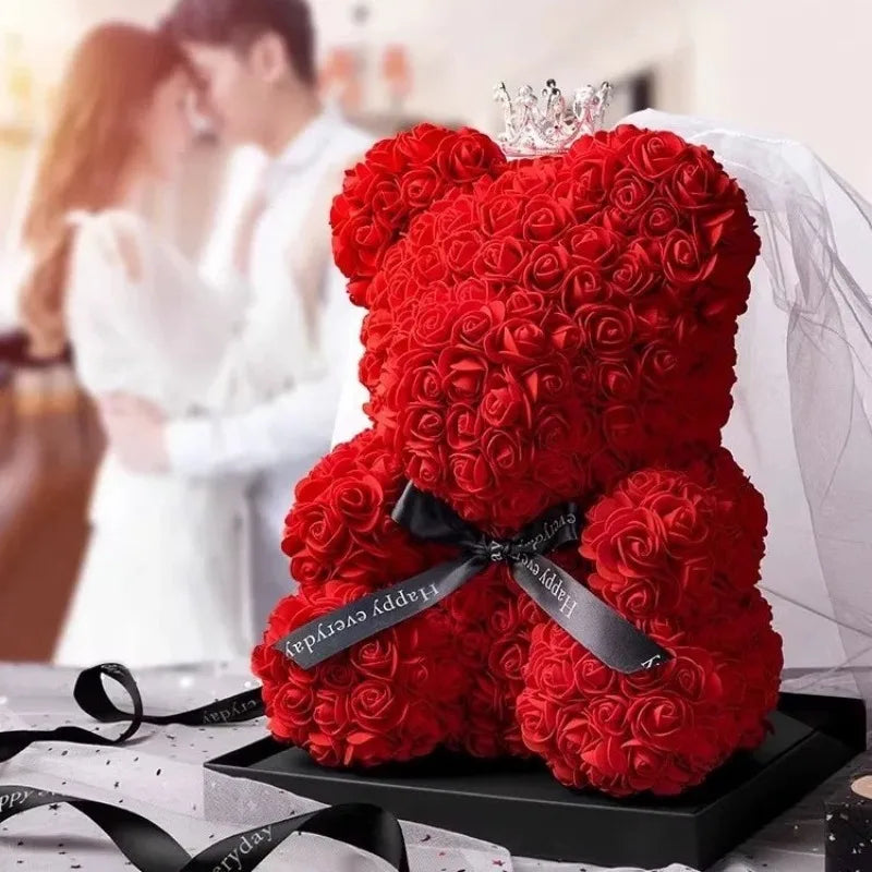 Eternal Rose Bear Gift