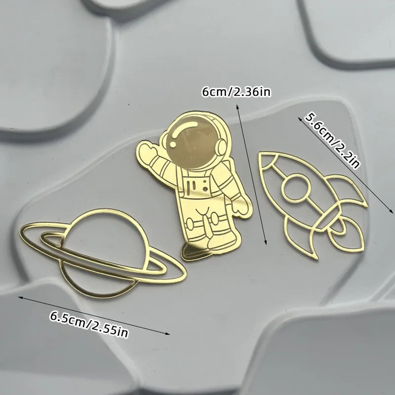 Acrylic Baby Shower & Gender Reveal Cake Toppers