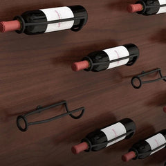 ●1pcs Wall-Mounted Bar Wine Holder Champagne Storage Display Iron Metal Support Shelf Stand