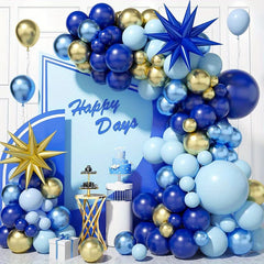 137PCS Black and White Balloon Garland Arch Kit for Birthday Weddings Disco Parties and Other Scene Decoration Items