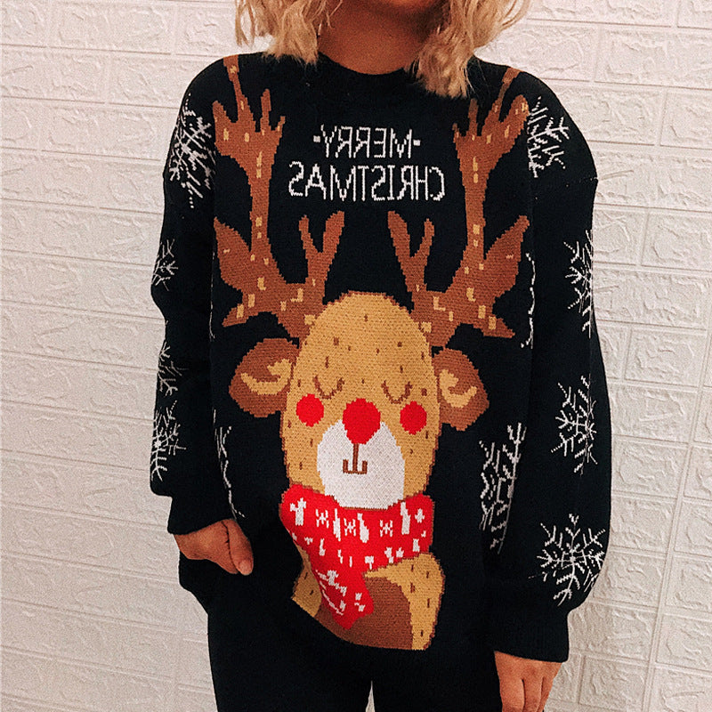 Women's Christmas Theme Sweater