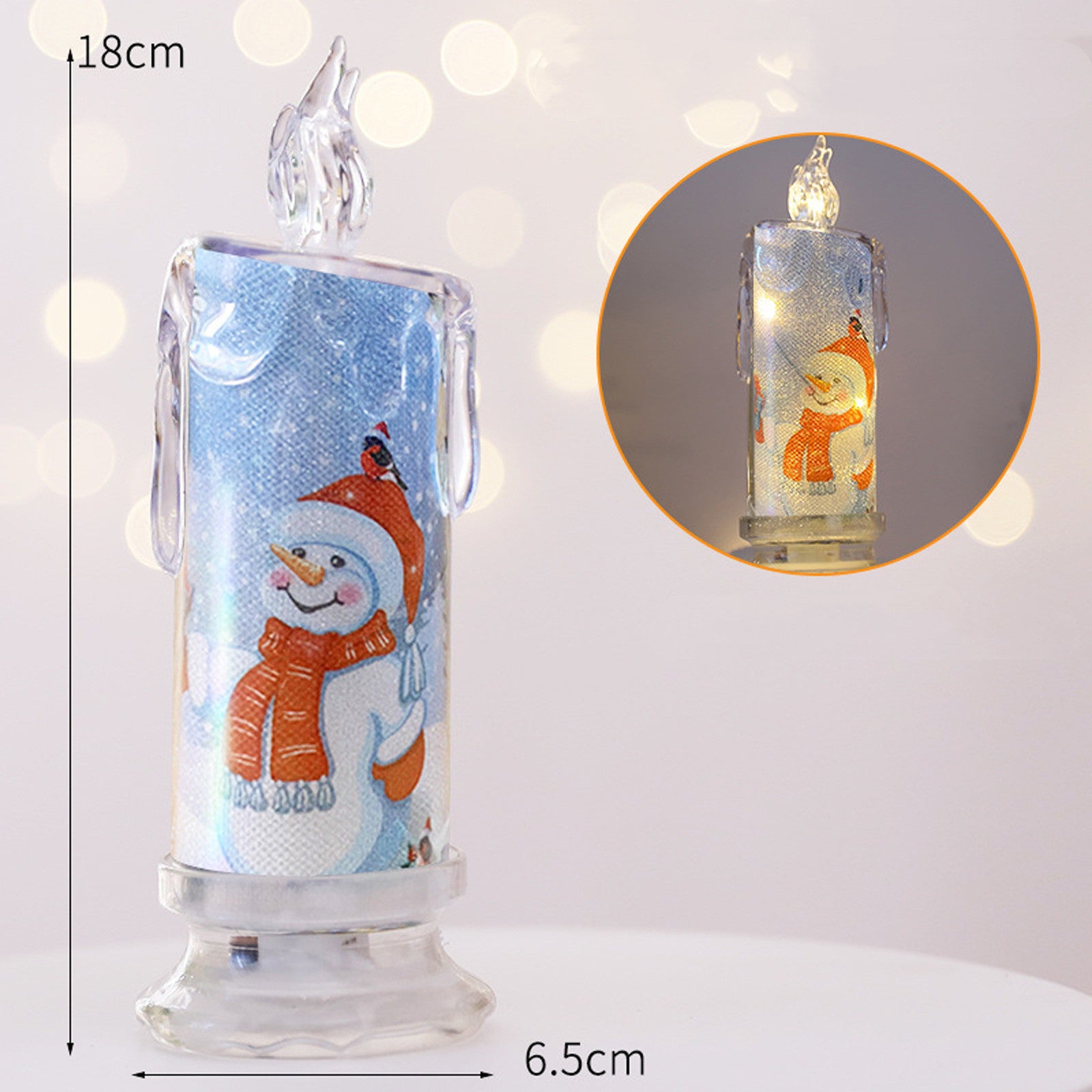 Christmas Character LED Electronic Candle