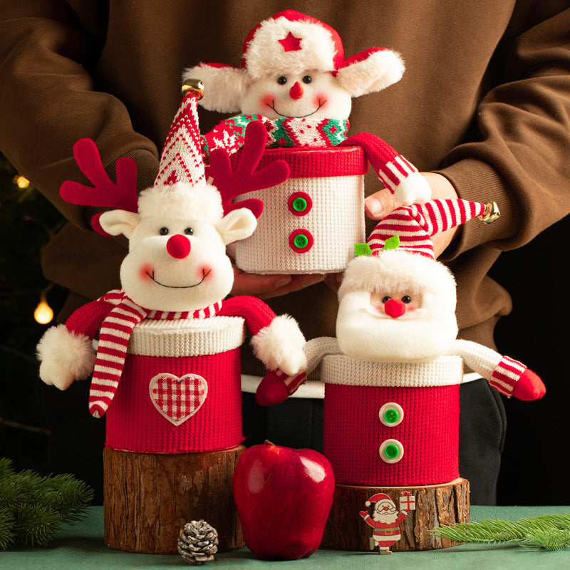 Christmas Character Apple Gift Box
