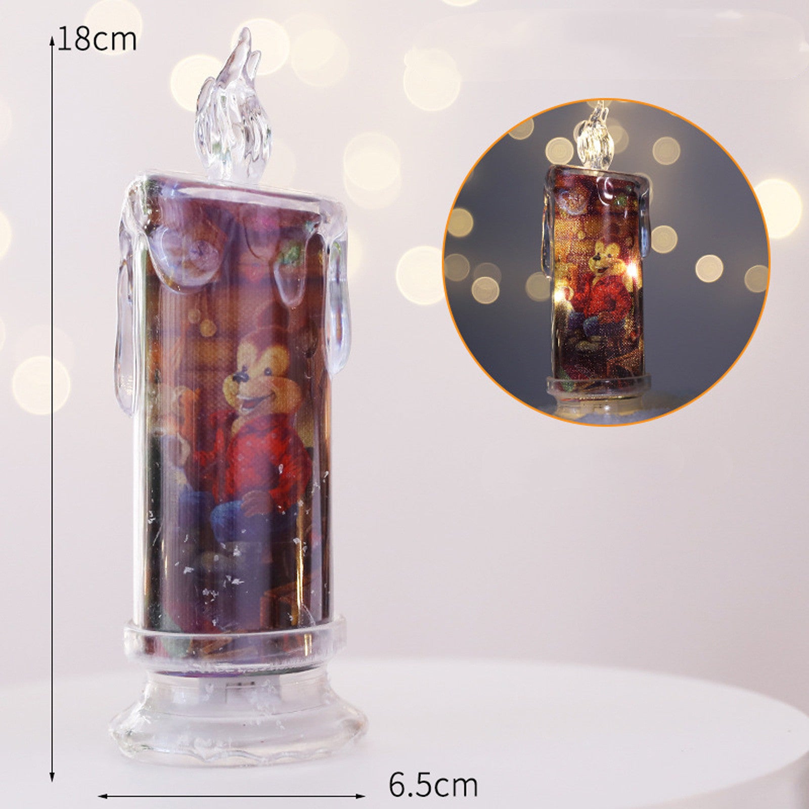 Christmas Character LED Electronic Candle