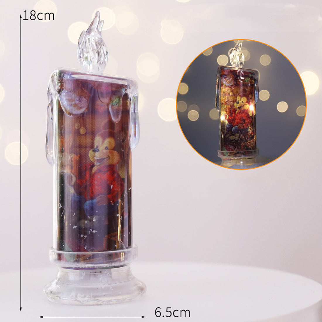 Christmas Character LED Electronic Candle
