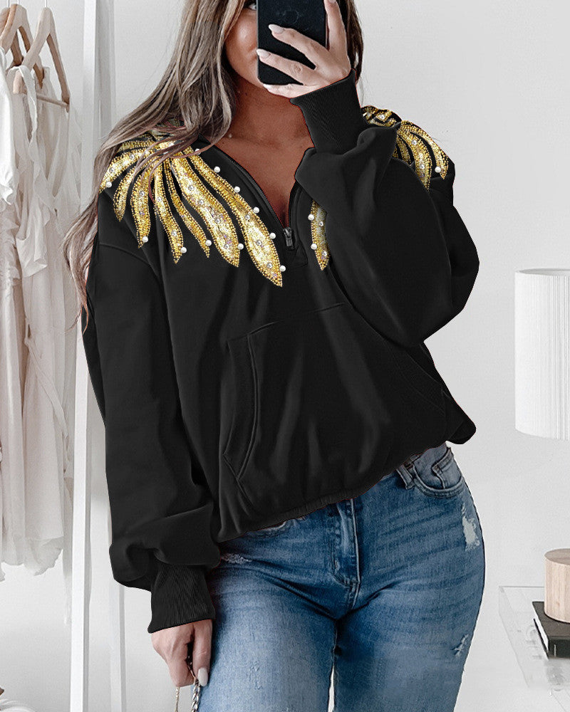 Women's Christmas Long-Sleeve Sweater Dress