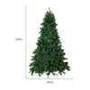 Full-Size Christmas Tree with Artificial Snow