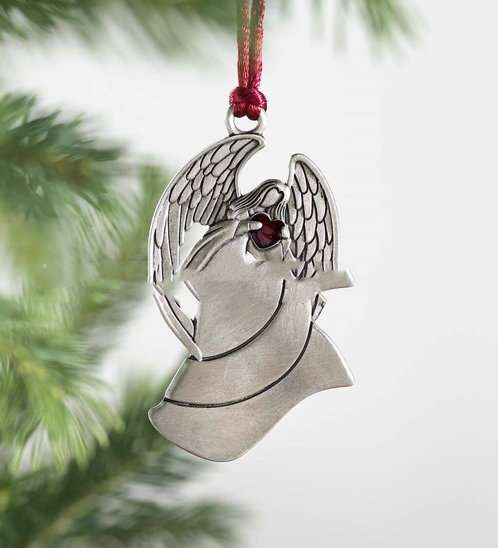 Tin Christmas Tree Pendant Ornament