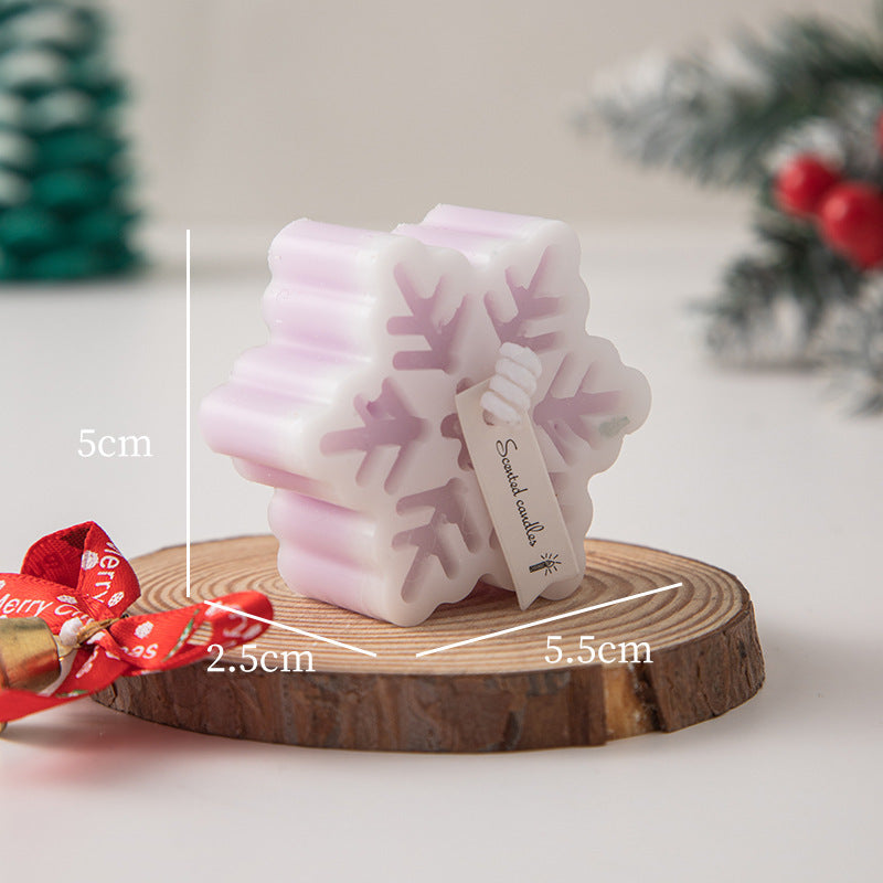 Christmas Snowflake Aromatherapy Candle