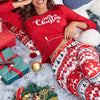 Women's Christmas Print Loungewear Set