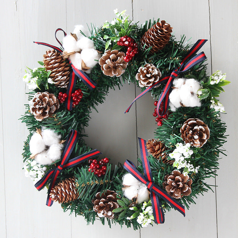 PVC Christmas Wreath — 30cm & 40cm