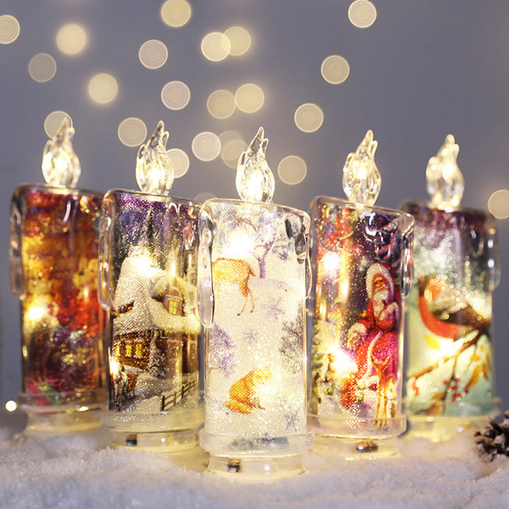 Christmas Character LED Electronic Candle