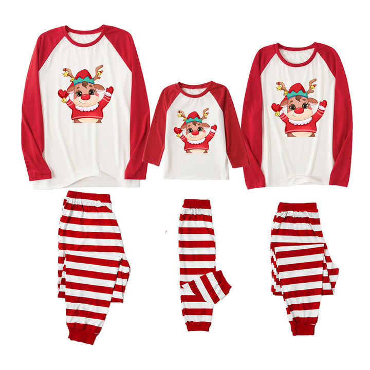 Christmas Print Pajamas Set