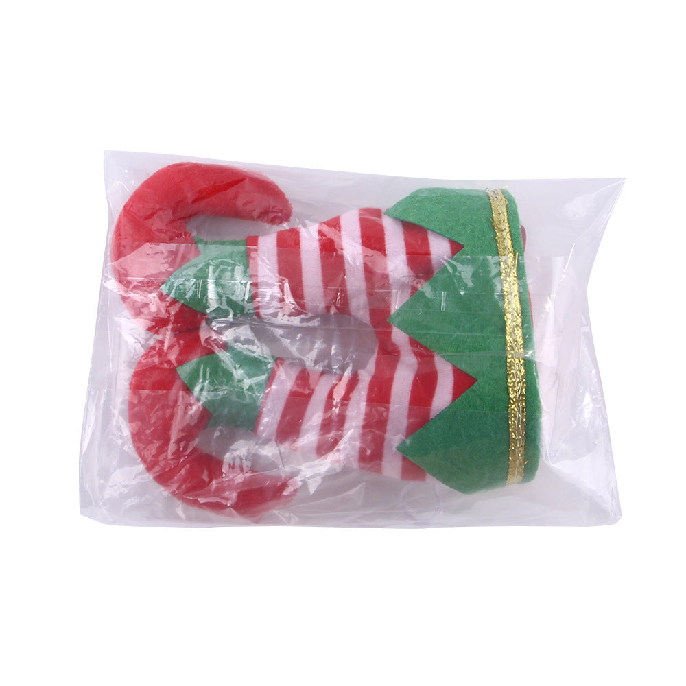 Christmas Striped Pet Hat
