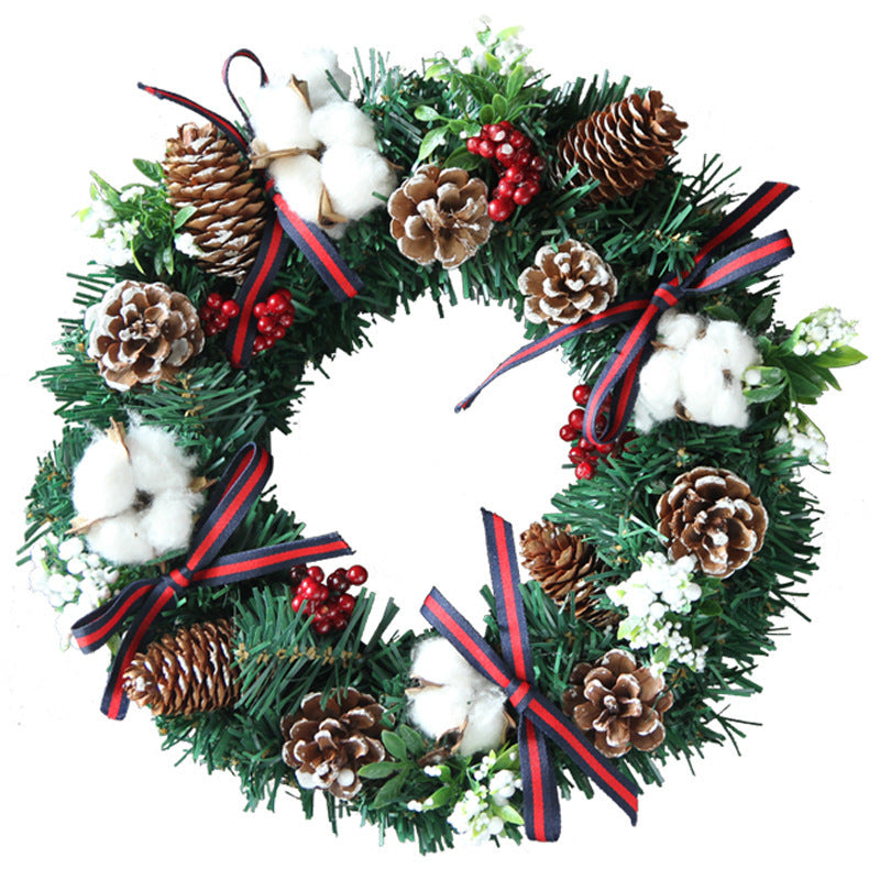 PVC Christmas Wreath — 30cm & 40cm