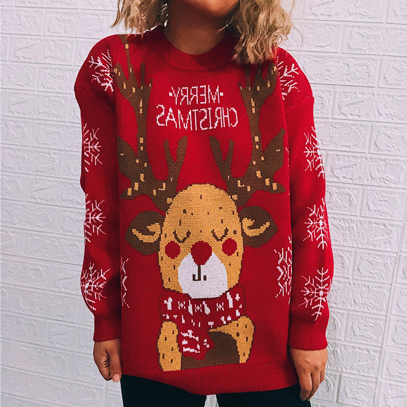 Women's Christmas Theme Sweater
