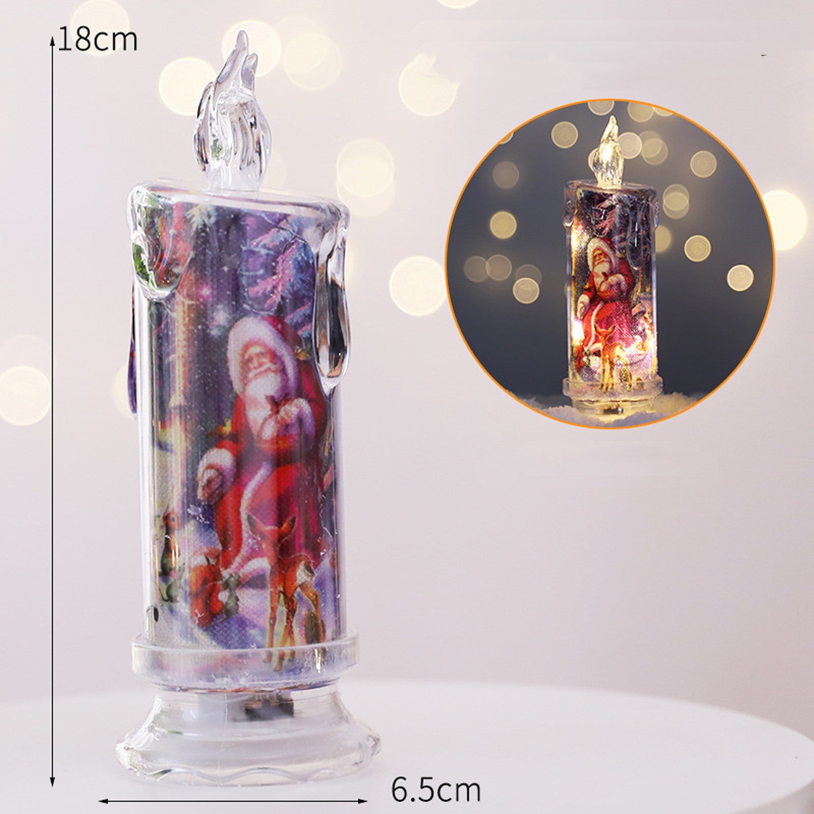 Christmas Character LED Electronic Candle
